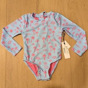 Blue and Pink Kids Swimwear